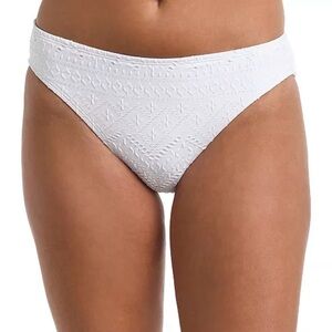 NWT La Blanca
Women's Salt Textured Hipster Bikini Bottoms size 6
